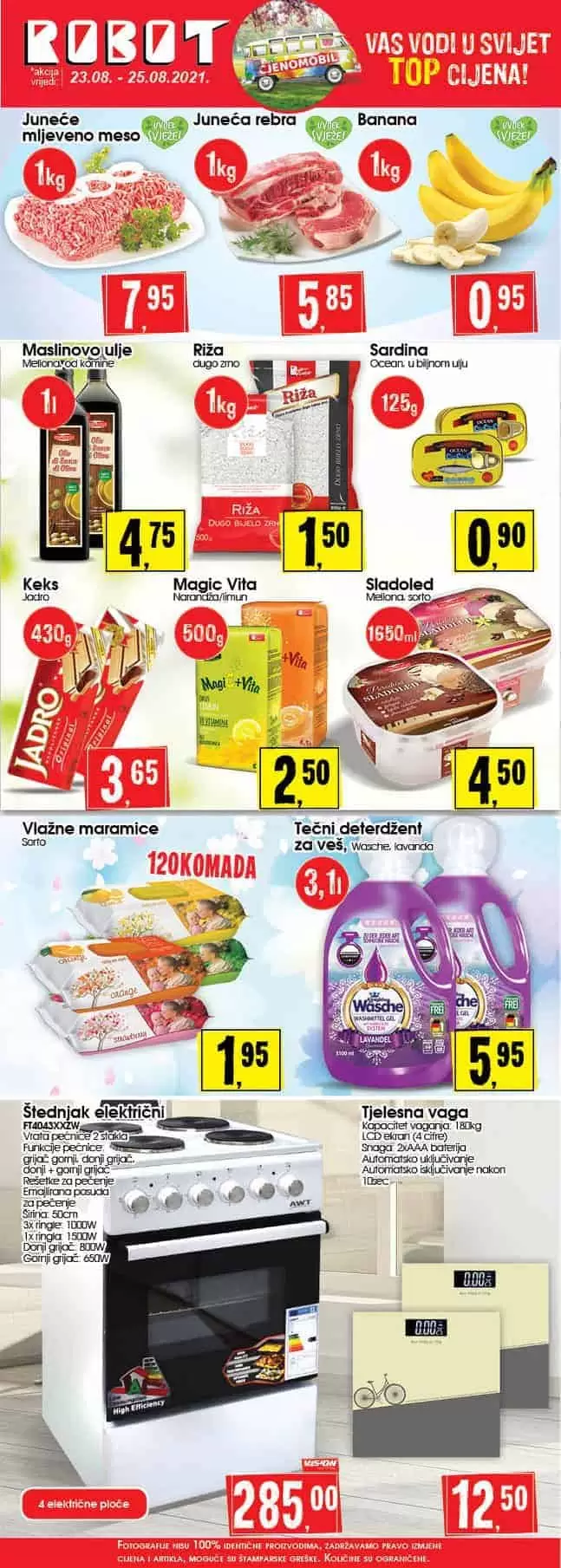 robot akcijski katalog. snizenje. akcija. popust. bingo. konzum. fis. popusti. snizeno. 