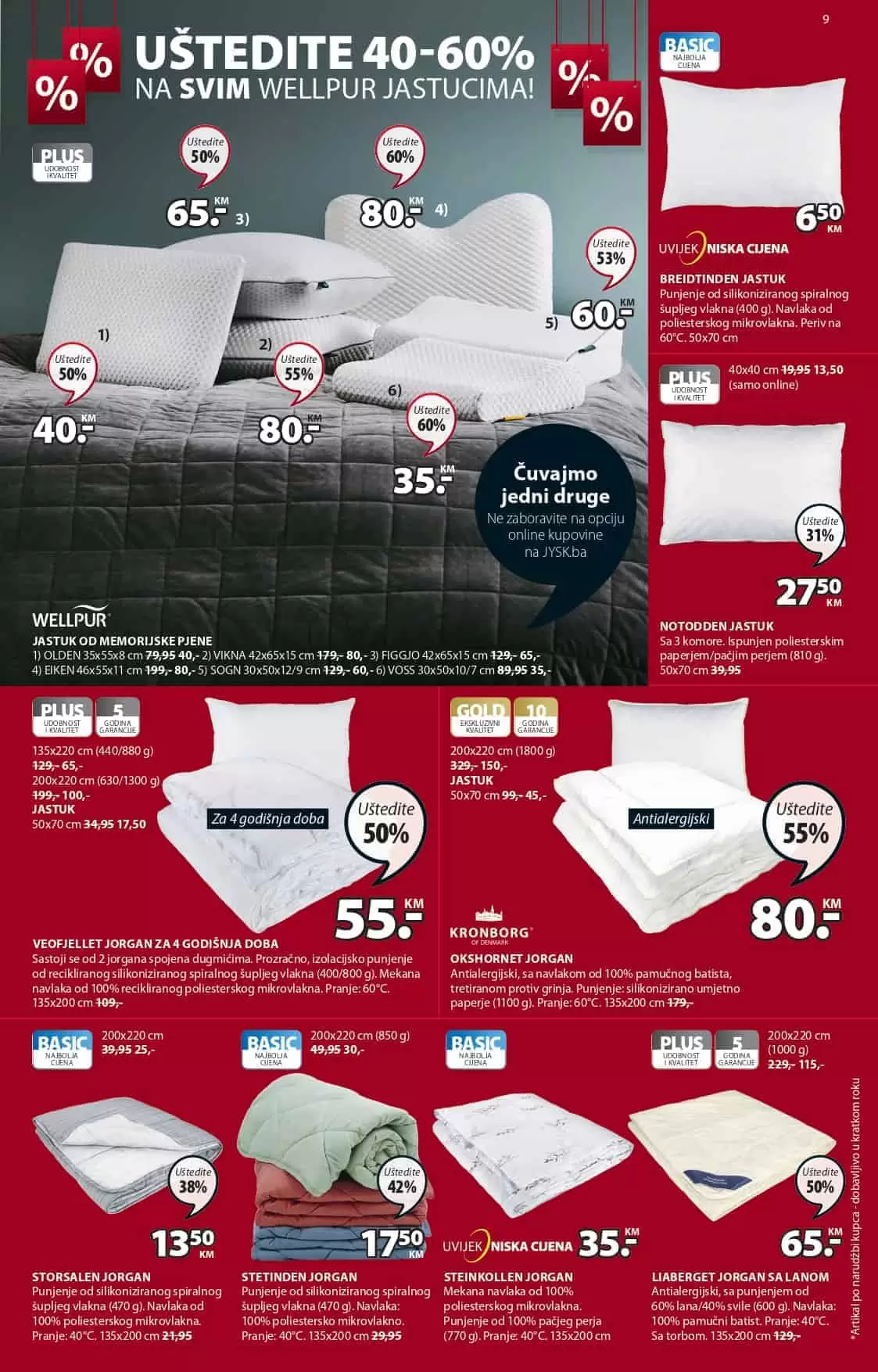 Jysk akcijski katalog. snizenje. akcija. popust. katalog. 