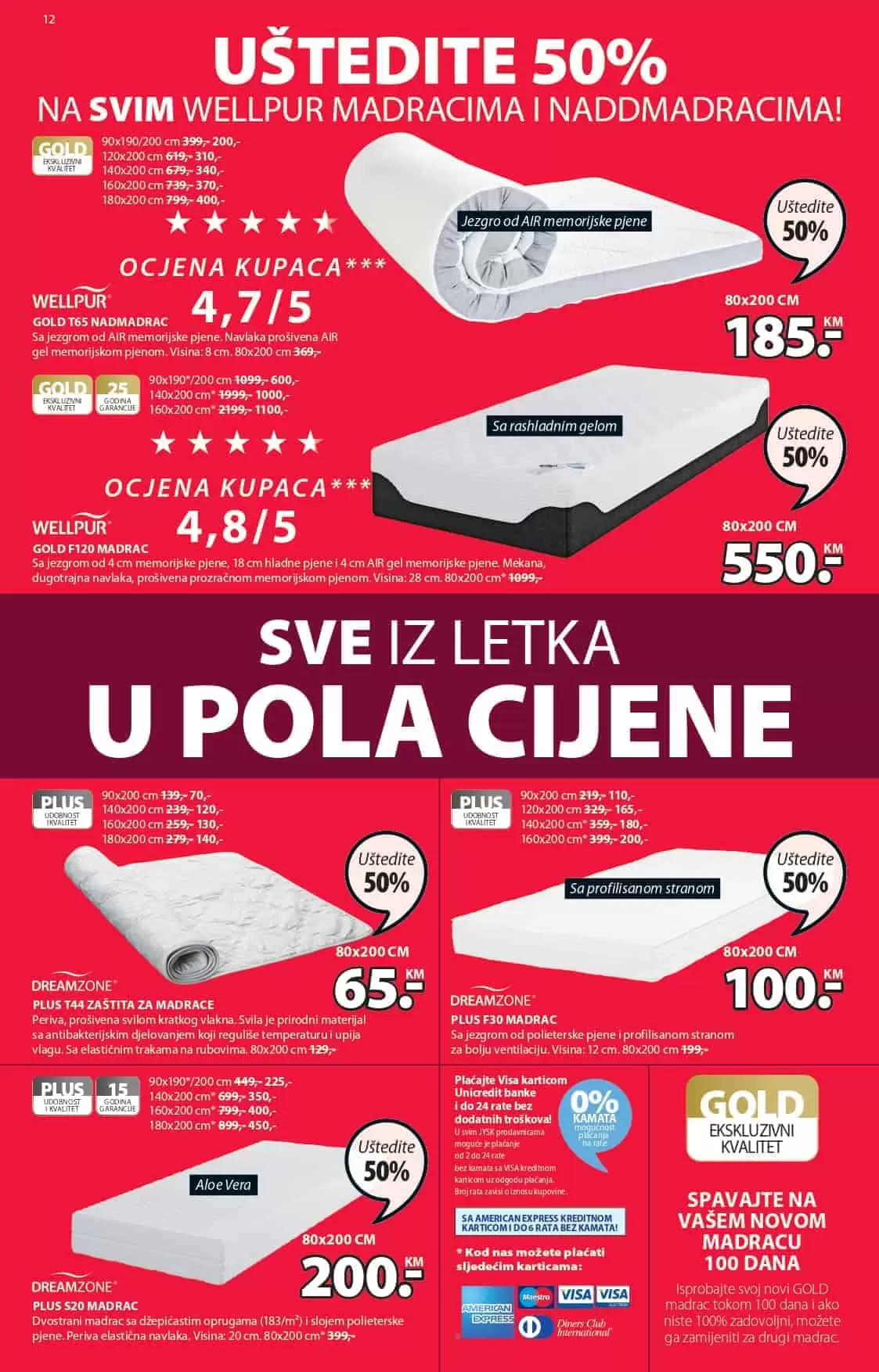 Jysk akcijski katalog. snizenje. akcija. popust. katalog.