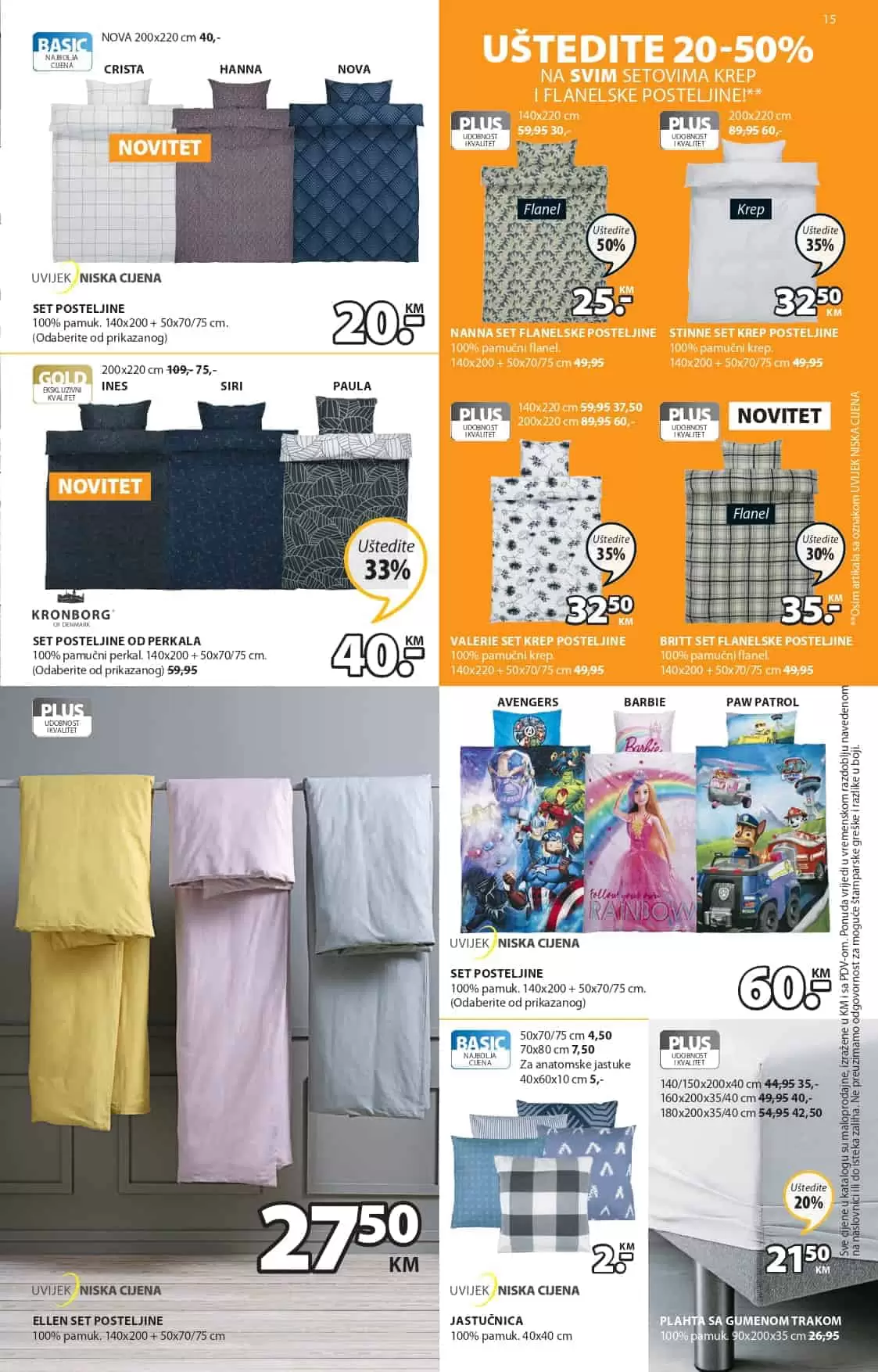 namjestaj. snizenje. jysk. akcija. popust. nadmadrac