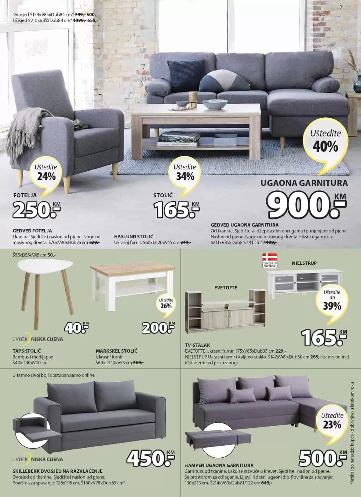 jysk akcijski katalog. snizenje. popust, korona virus. online kupovina. 