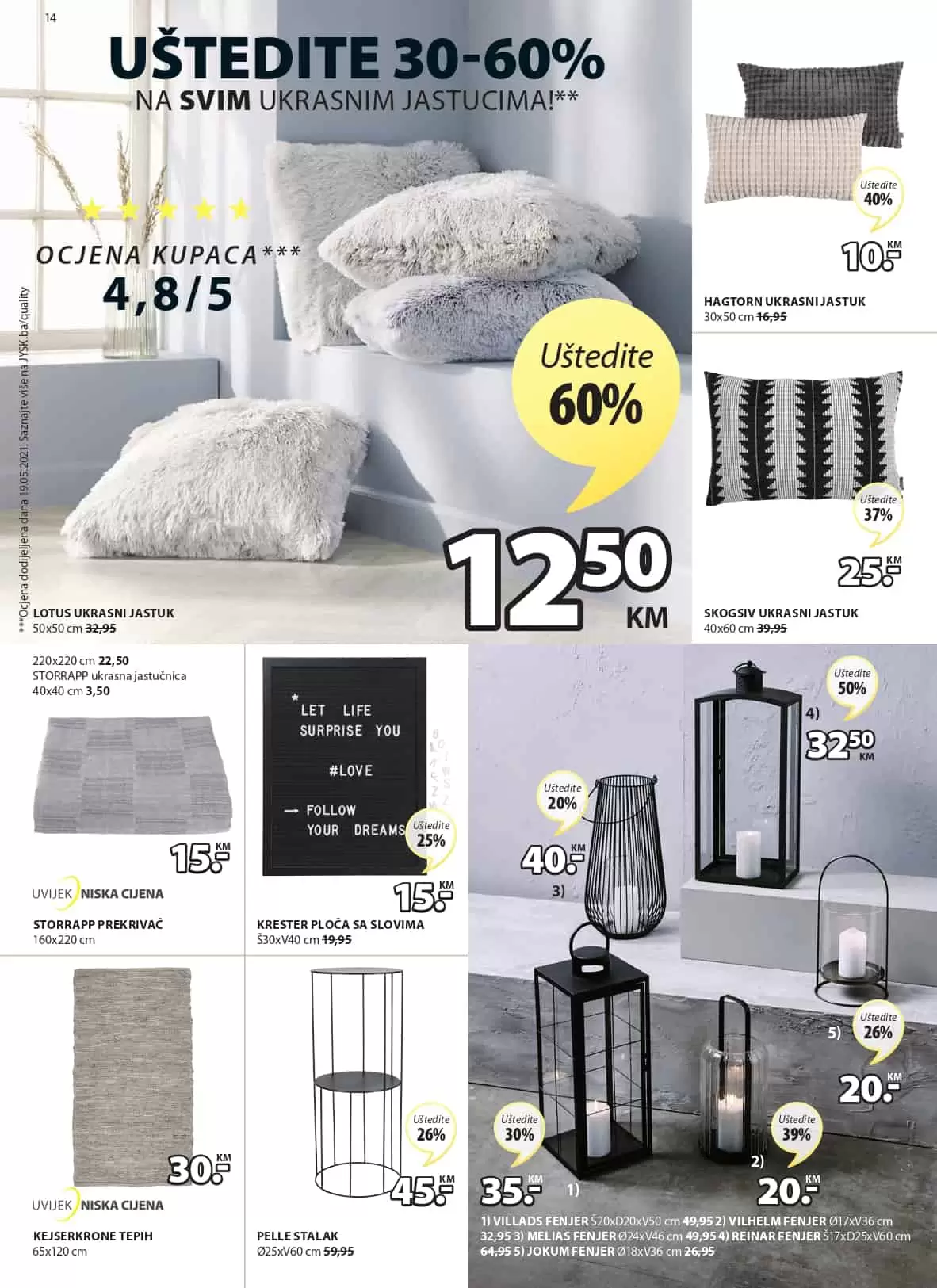 jysk akcijski katalog. snizenje. popust, korona virus. online kupovina. 