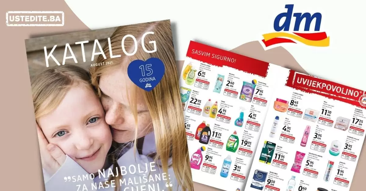dm Katalog 18-31.08.2021. godine!