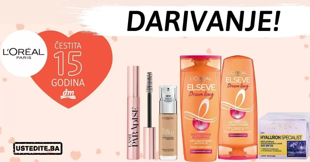 Ustedite.ba darivanje