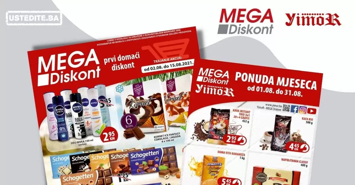 Mega Diskont & Yimor super akcija