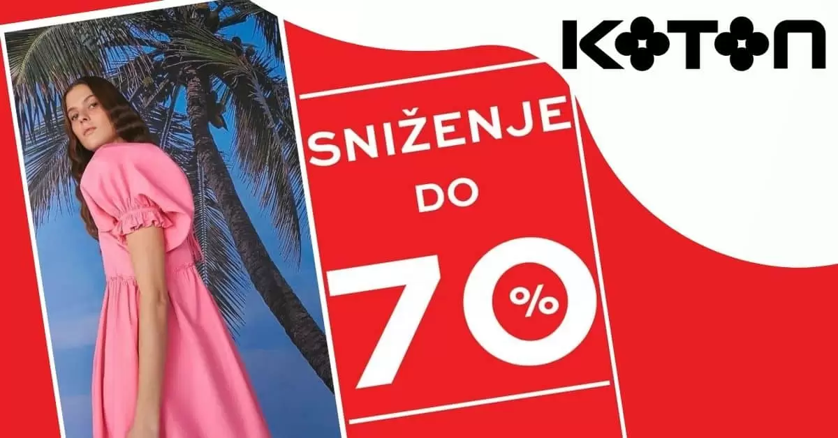 Koton sniženje do 70%