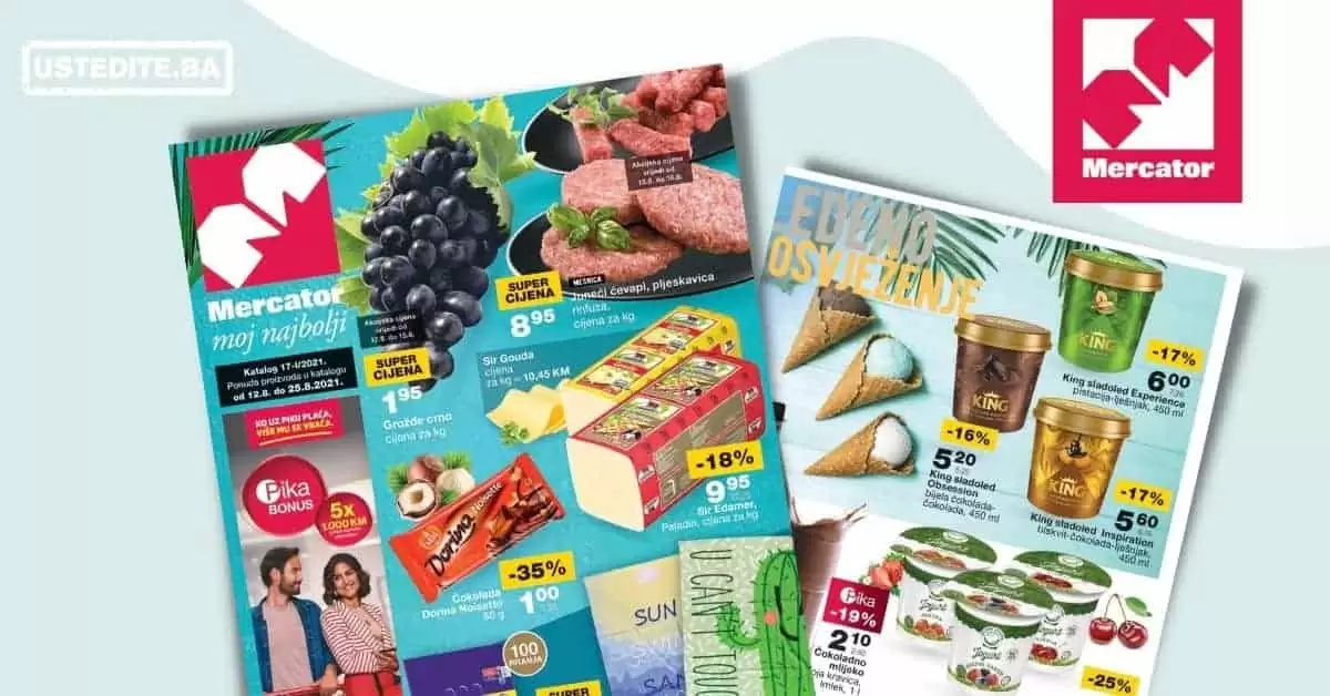 Mercator kataloška akcija 12-25.08.2021. godine