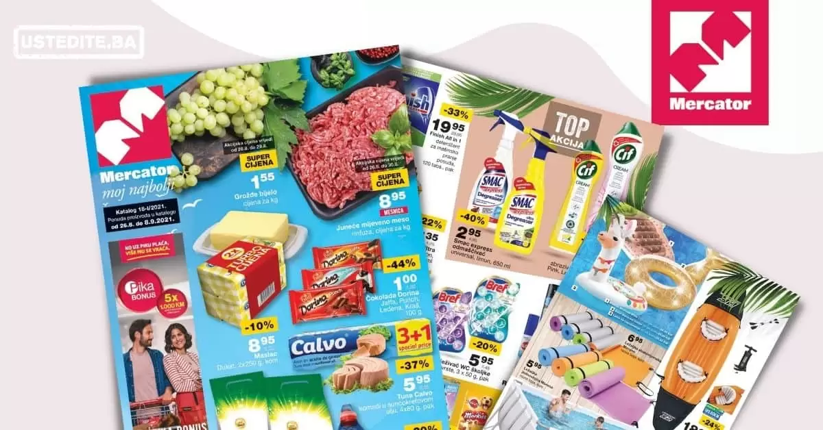 Mercator kataloska akcija 26.08-08.09.2021. godine