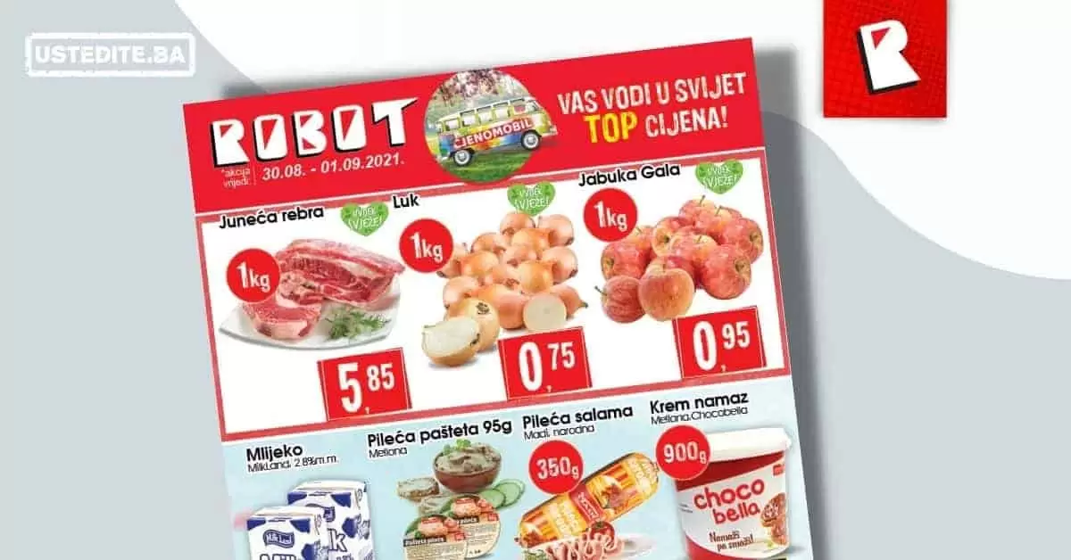 Robot super akcija 30.08-01.09.2021. godine