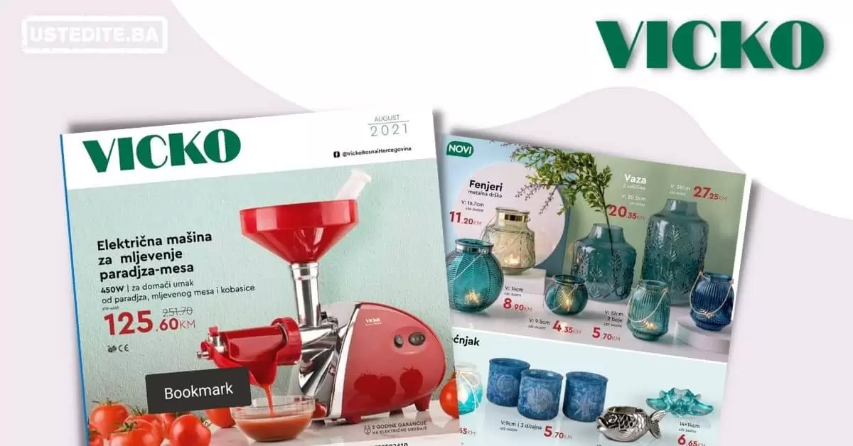 Vicko katalog 01-31.08.2021. godine