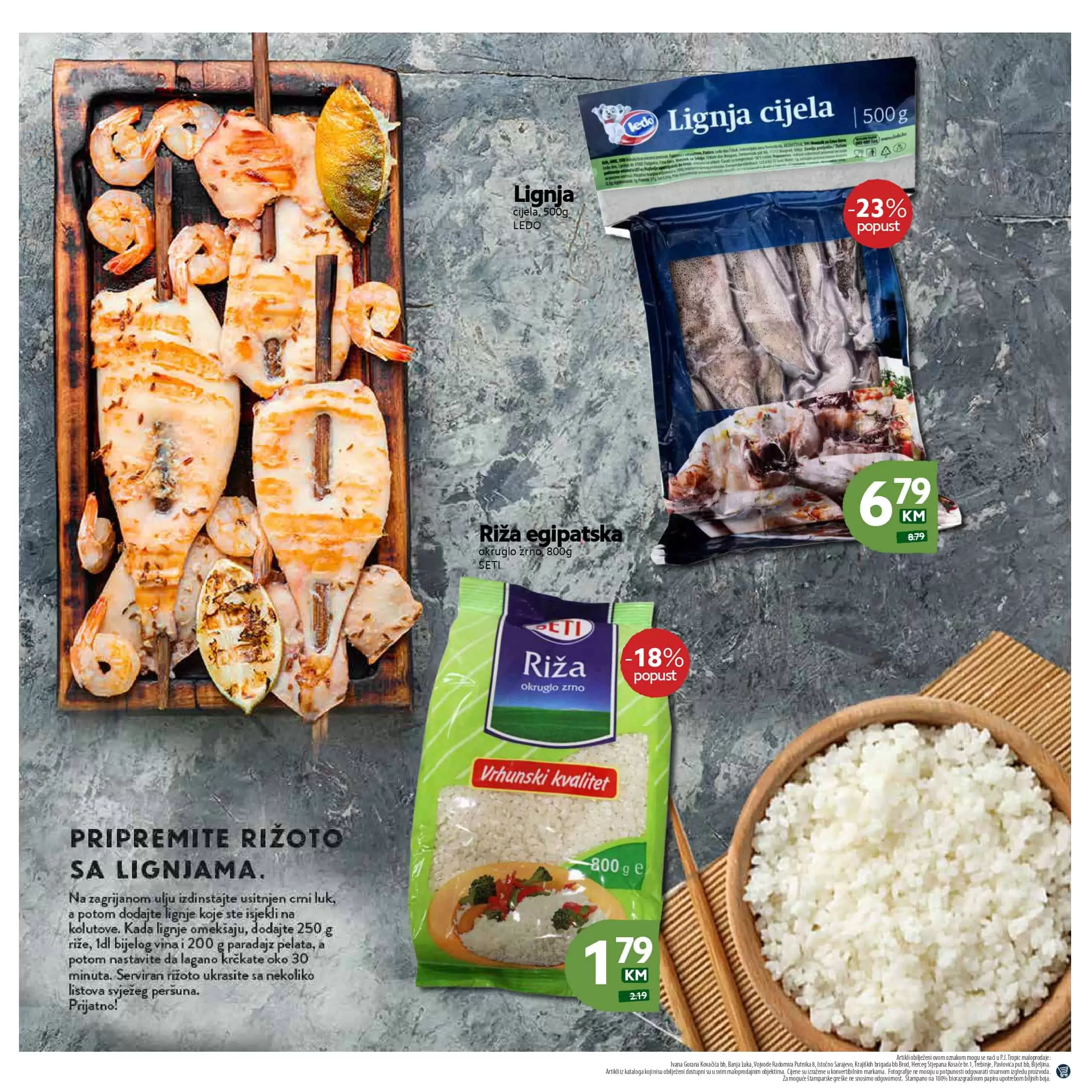 tropic akcijski katalog. snizenje. akcija. popust. katalog. snizeno.