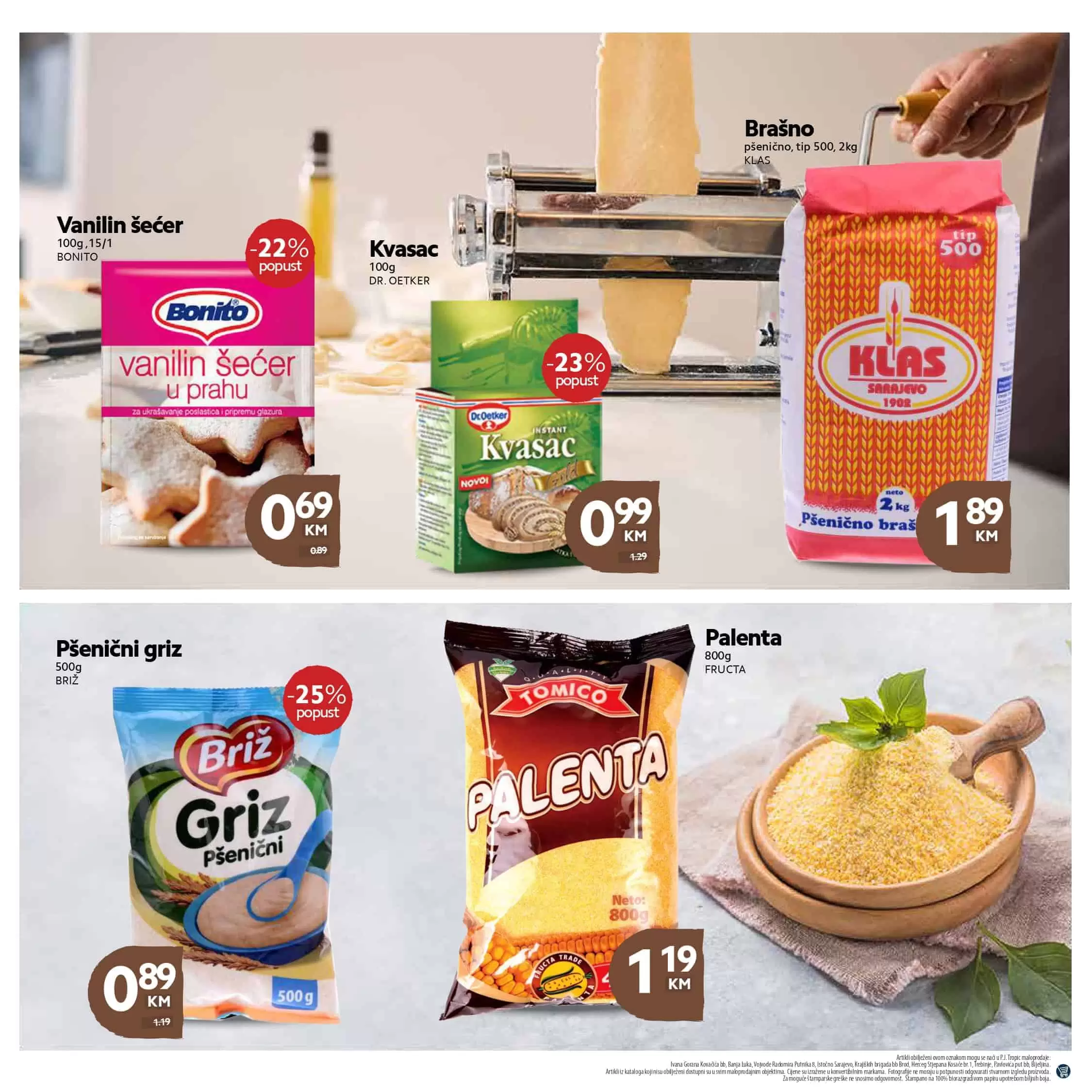 tropic akcijski katalog. snizenje. akcija. popust. katalog. snizeno.
