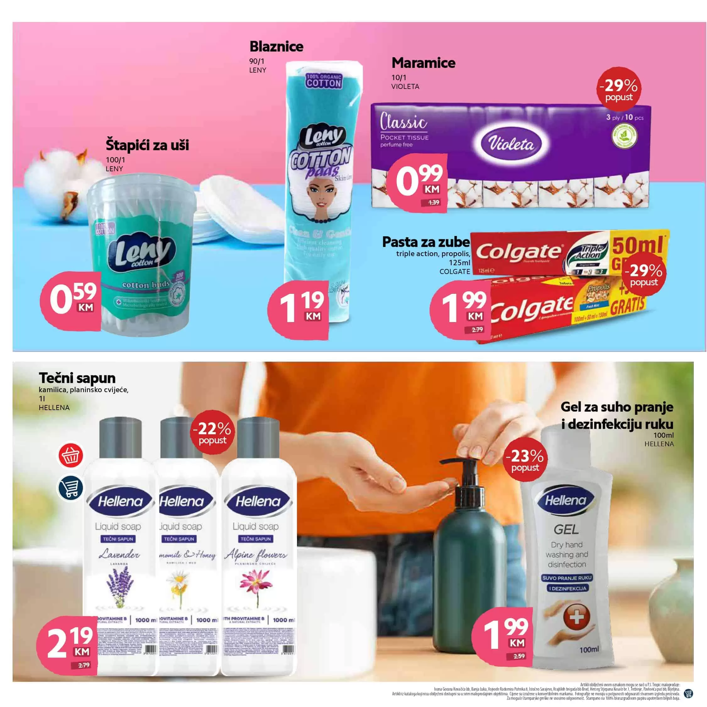 tropic. moj market. akcija. katalog. snizenje. snizeno, ustedite. popust. akcijski katalog.  korona virus.