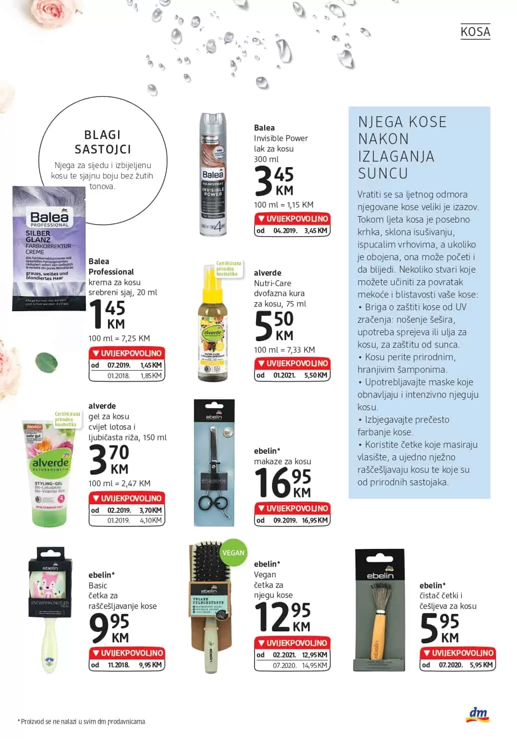 dm snizenje. dm akcijski katalog. popust. akcja. snizeno. 