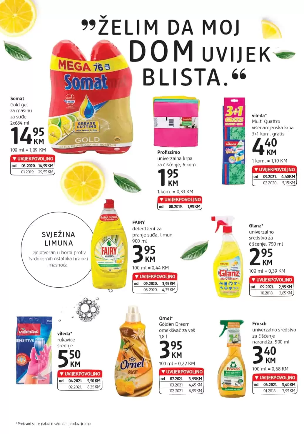 dm-akcijski-katalog cm cosmetic market. bingo. konzum. amko. 