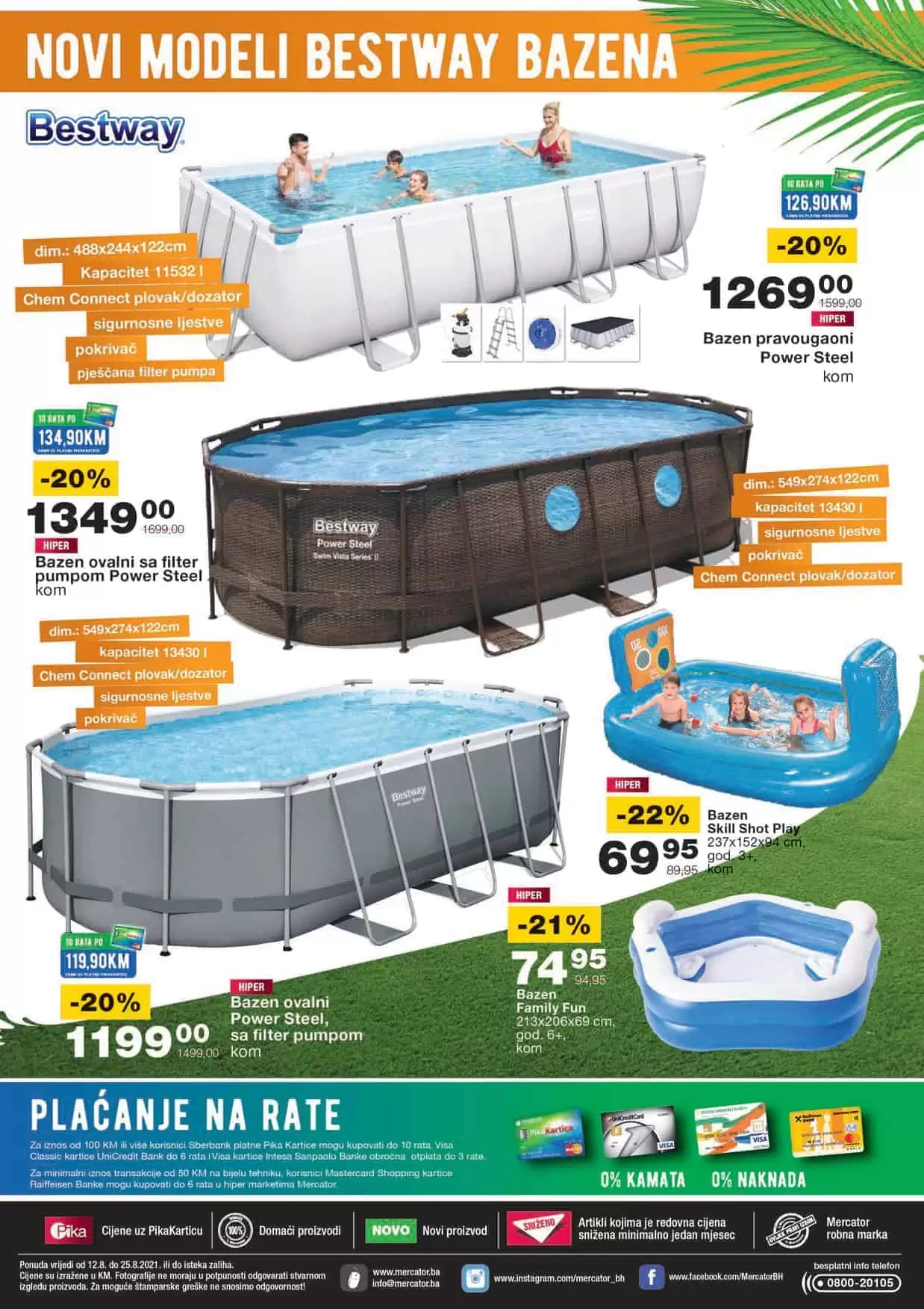 mercator kataloska akcija. mercator snizenje. mercator lozionicka.