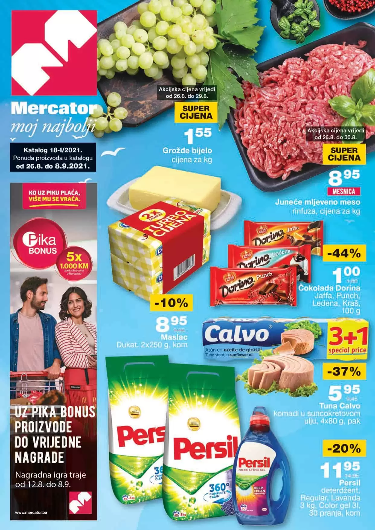 mercator kataloska akcija. mercator snizenje. mercator lozionicka.