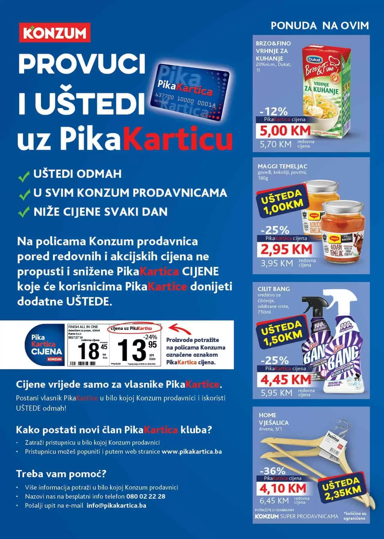 Konzum akcijski katalog. korona virus. snizenje. akcija. popusti. snizeno. ramazan. 