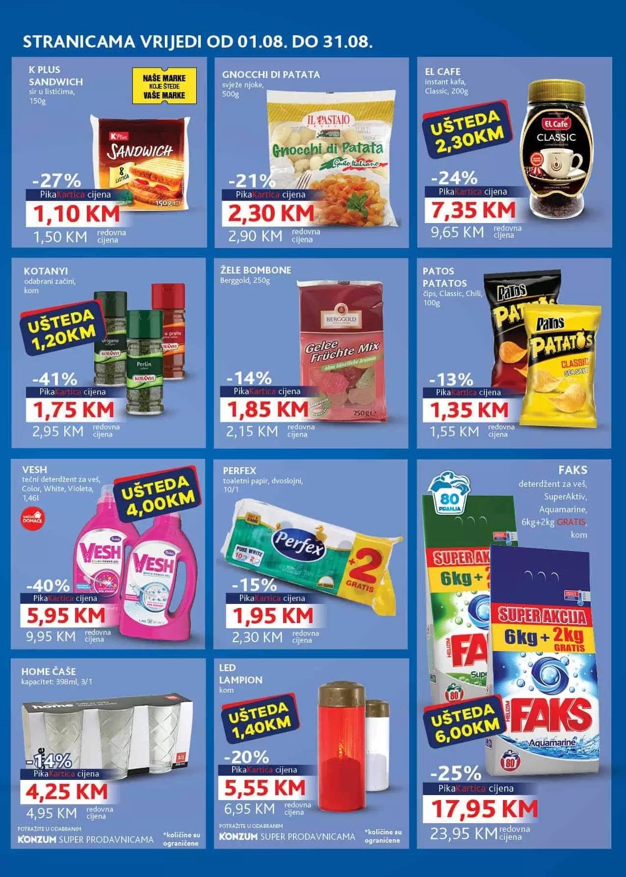 Konzum akcijski katalog. korona virus. snizenje. akcija. popusti. snizeno. ramazan. 