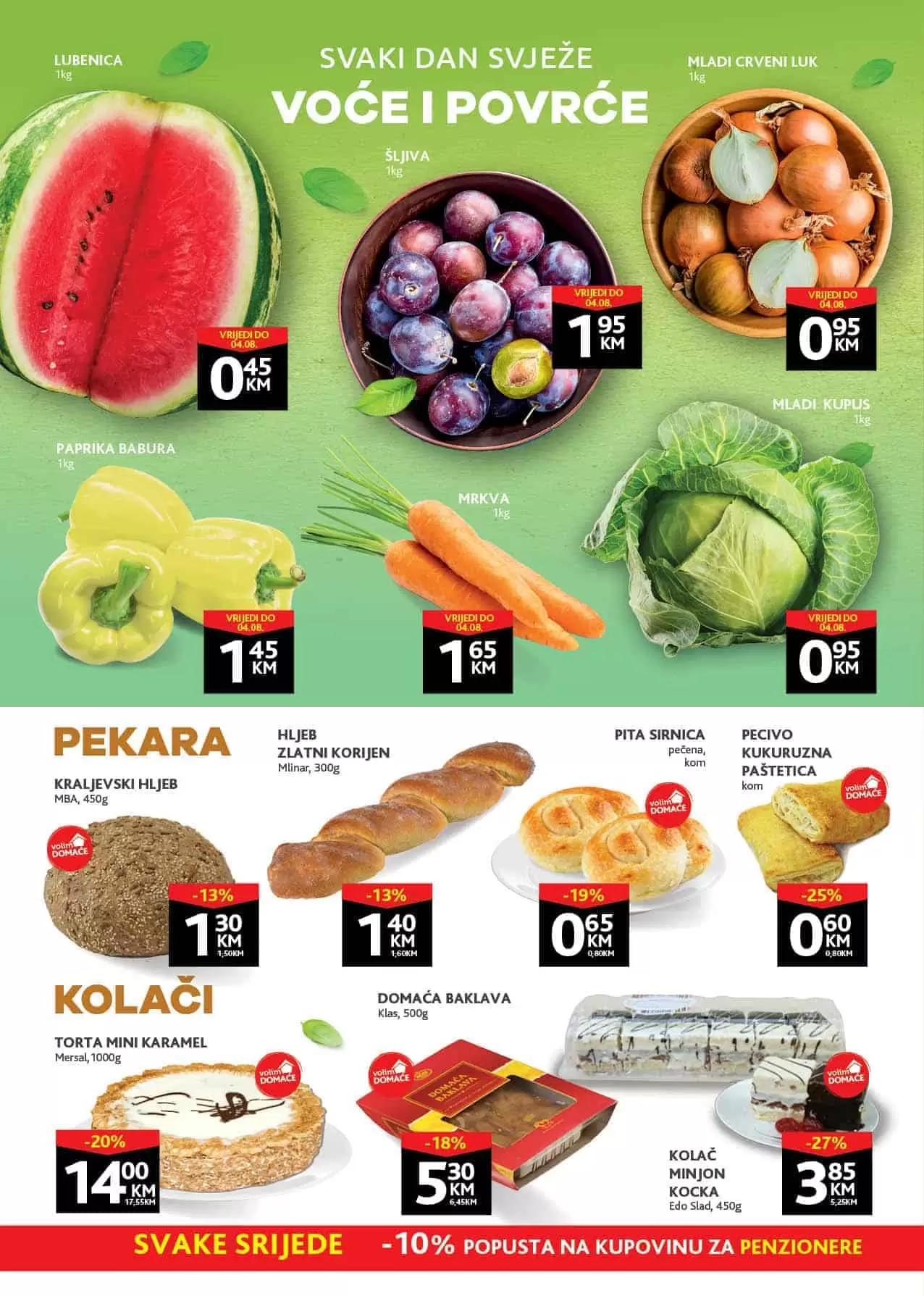 konzum zdravoljupci. konzum akcija. konzum katalog 