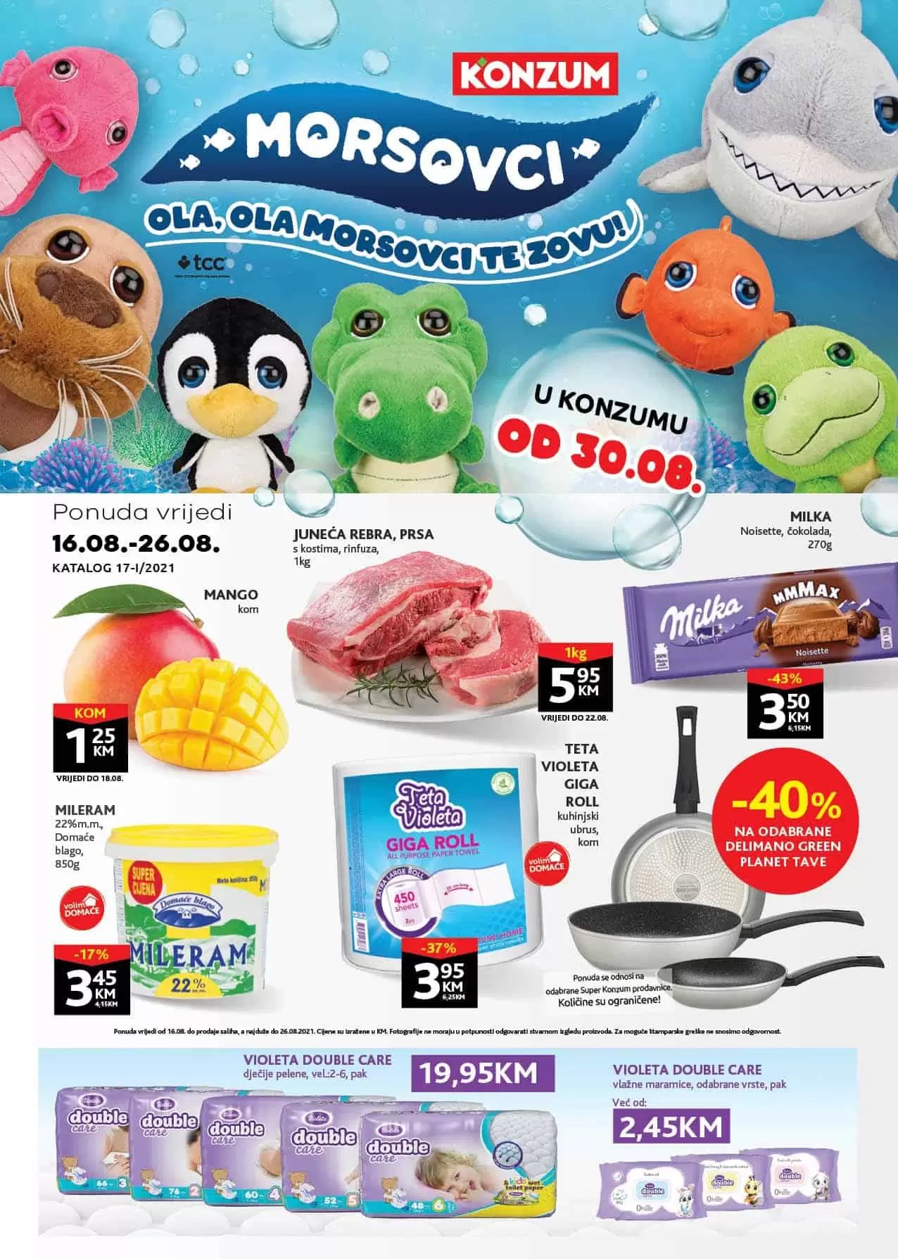 konzum. konzum kataloz. konzum snizenje. akcija. popust. 