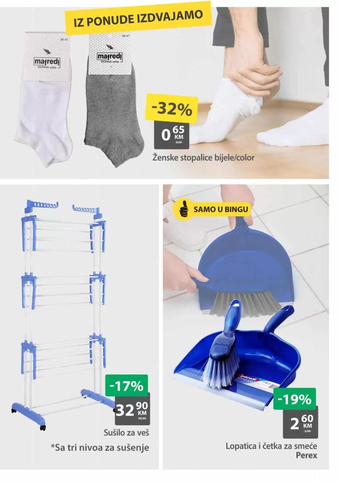 bingo akcijski katalog, snizenje. akcija. popust. snizeno. 