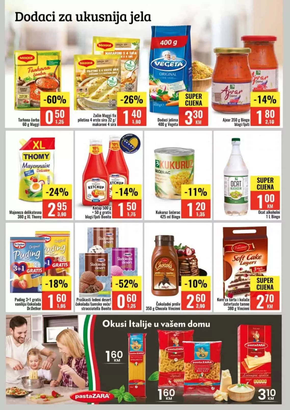 Bingo super akcija. bingo kljad dobrih cijena. snizeno. akcija. popust.