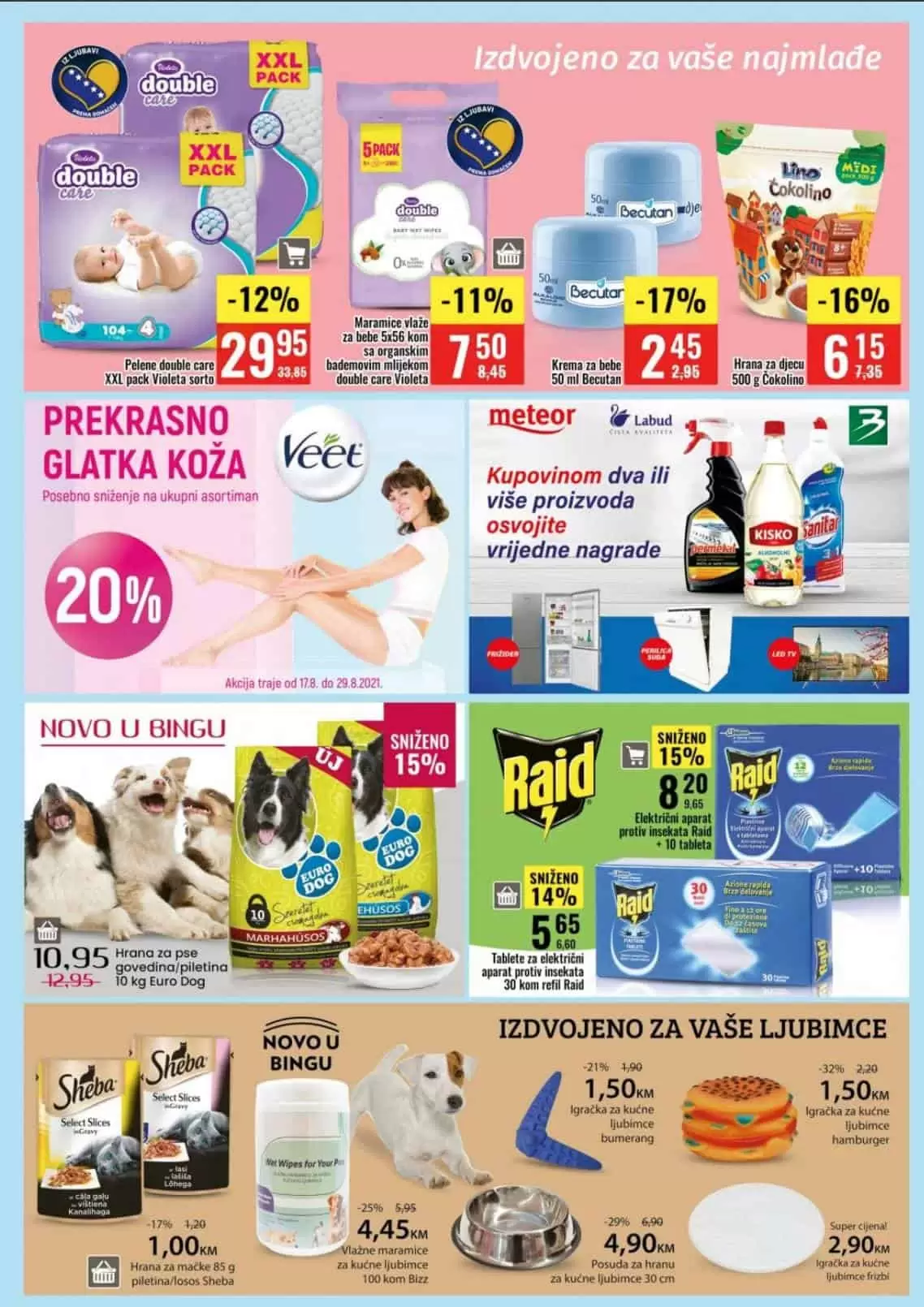 bingo katalog. bingo snizenje. bingo ljetna ponuda.