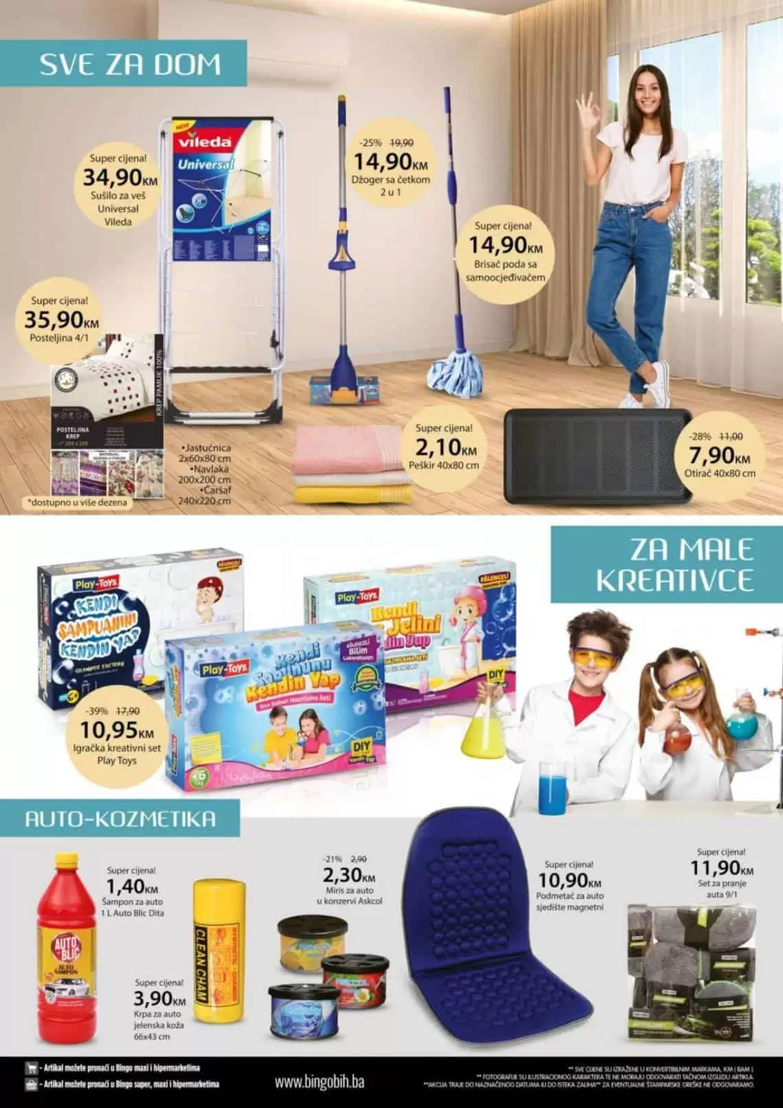 bingo katalog. bingo snizenje. bingo ljetna ponuda.