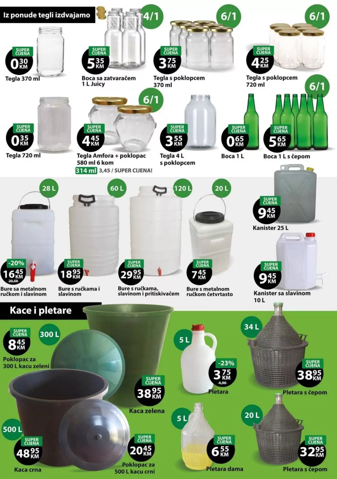 Bingo super akcija. bingo kljad dobrih cijena. snizeno. akcija. popust.