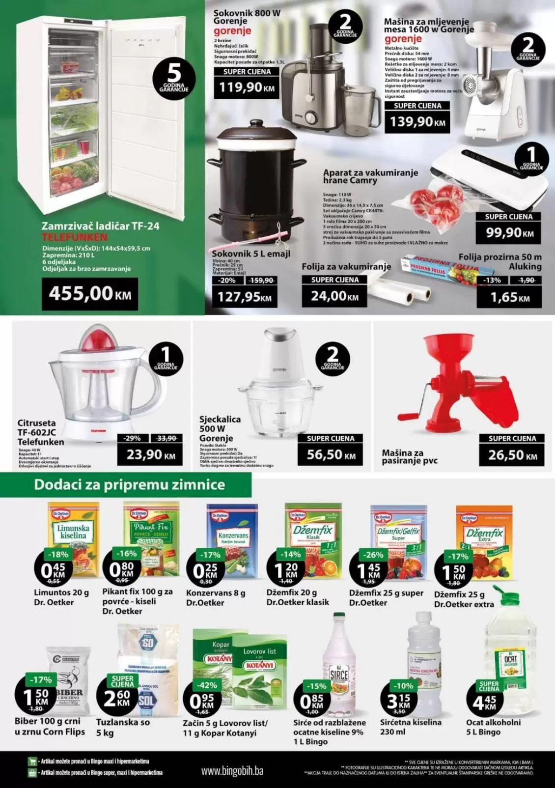 bingo katalog. bingo snizenje. bingo akcija.