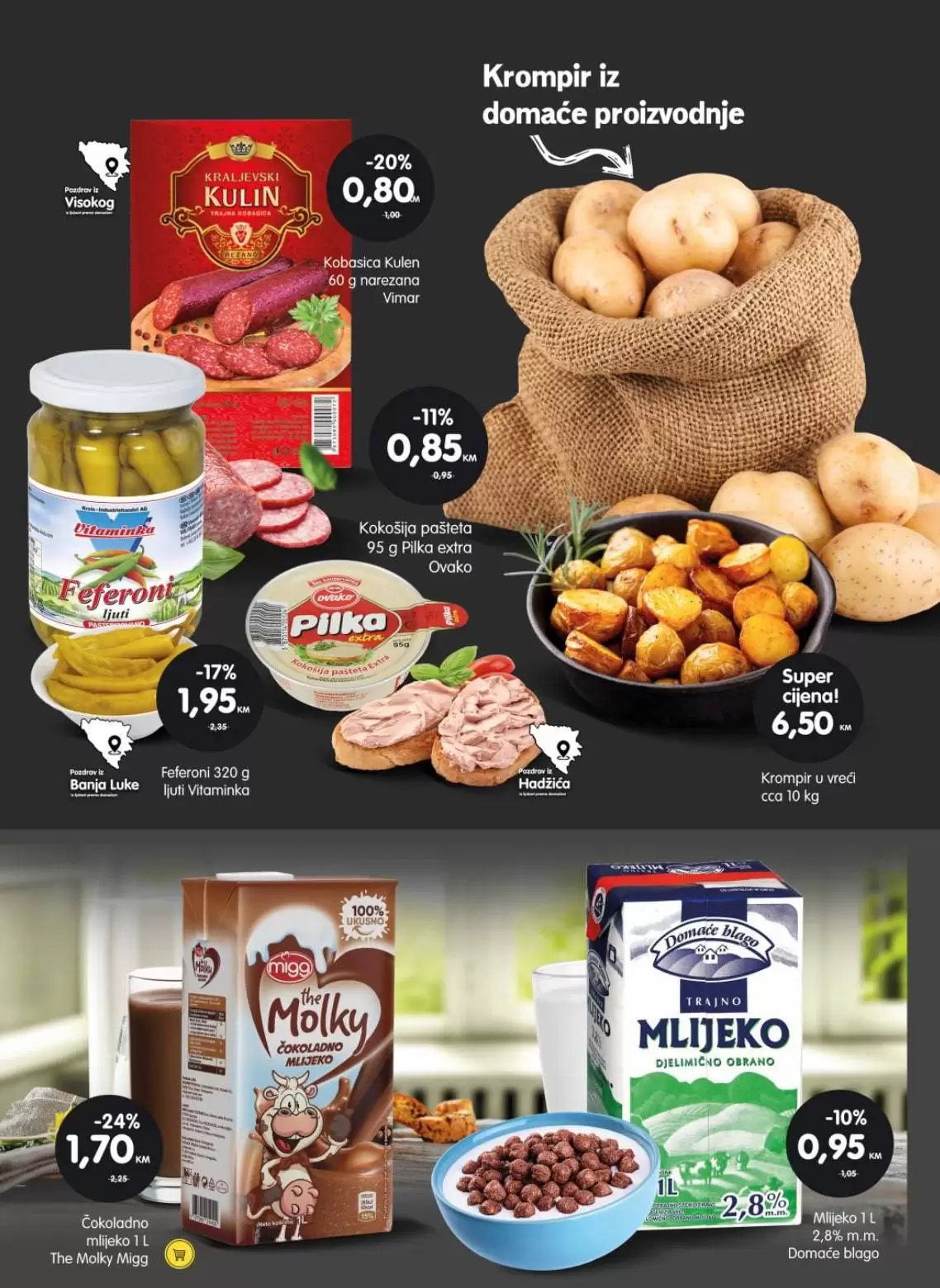 Bingo super akcija. bingo kljad dobrih cijena. snizeno. akcija. popust.