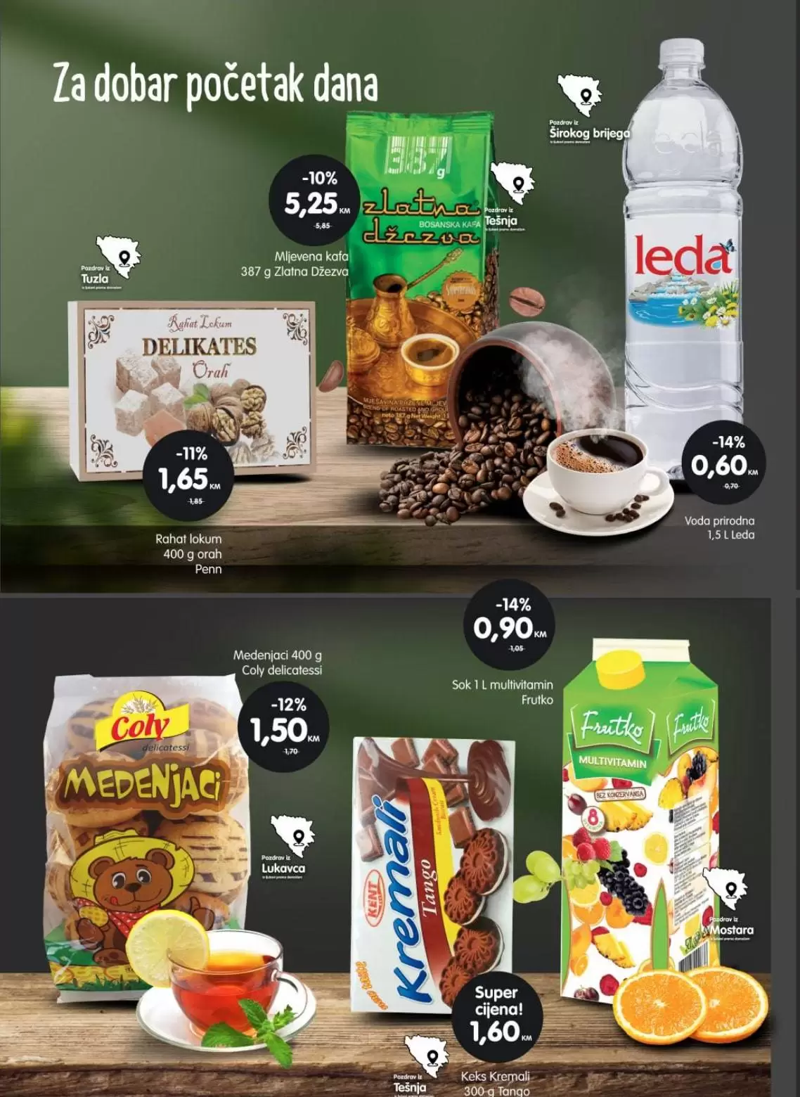 Bingo super akcija. bingo kljad dobrih cijena. snizeno. akcija. popust.