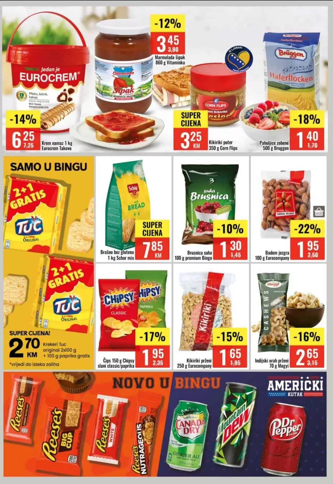 bingo akcijski katalog. bingo katalog. snizenje. akcija.