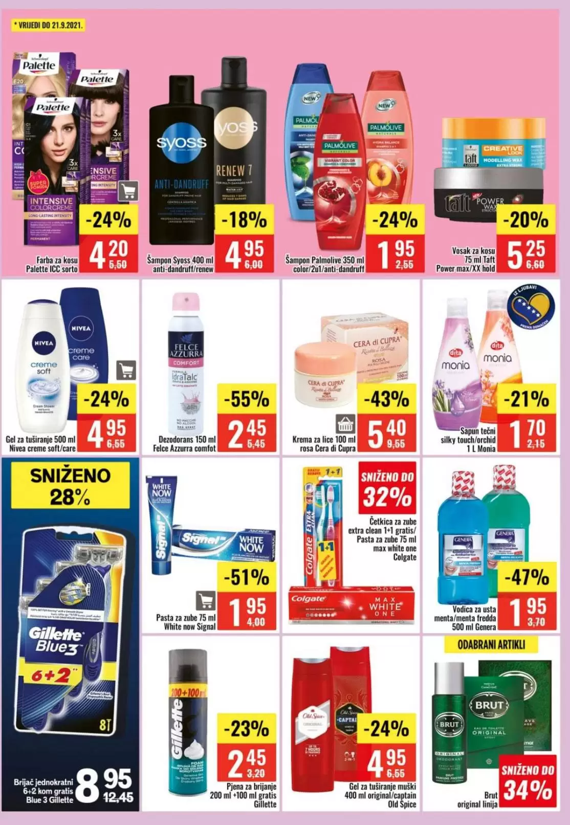 bingo akcijski katalog. bingo katalog. snizenje. akcija.