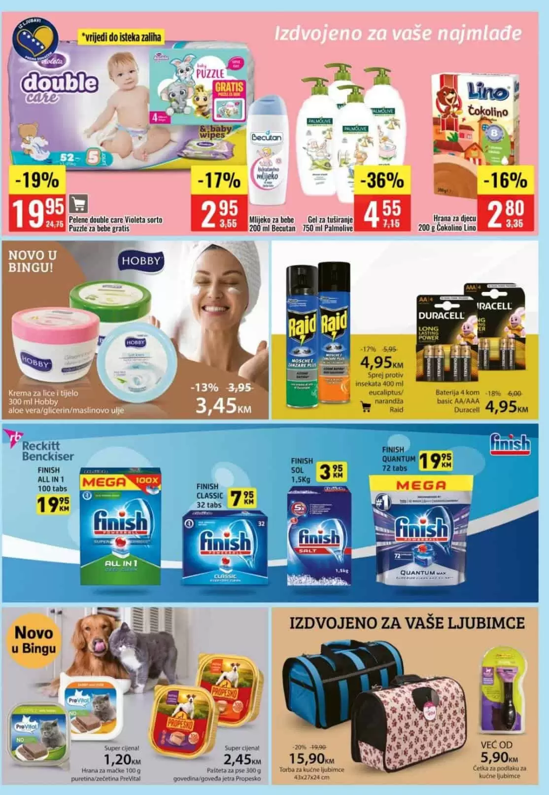 bingo akcijski katalog. bingo katalog. snizenje. akcija.