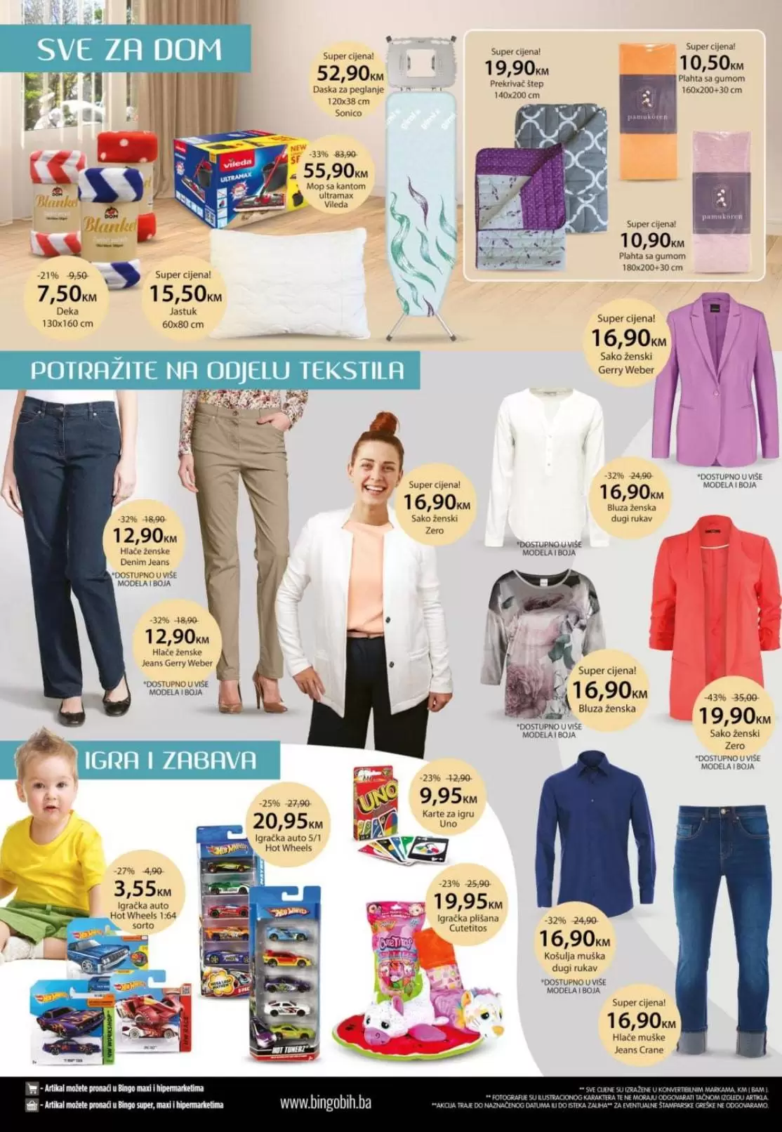 bingo katalog. bingo snizenje. bingo akcija.