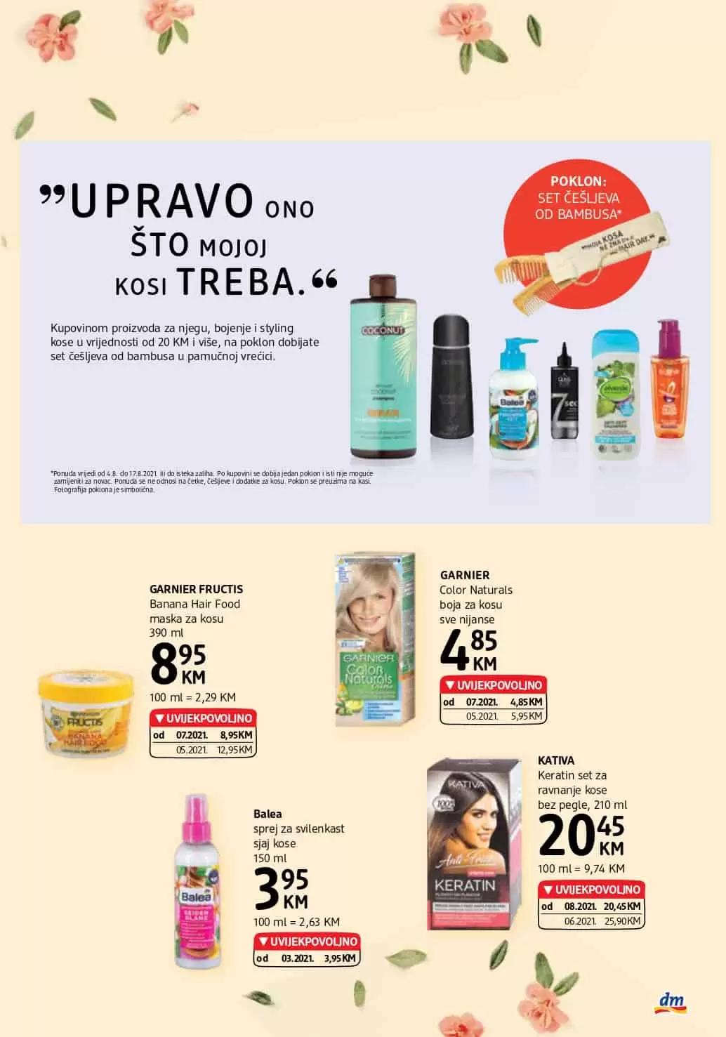 dm-akcijski-katalog cm cosmetic market. bingo. konzum. amko.