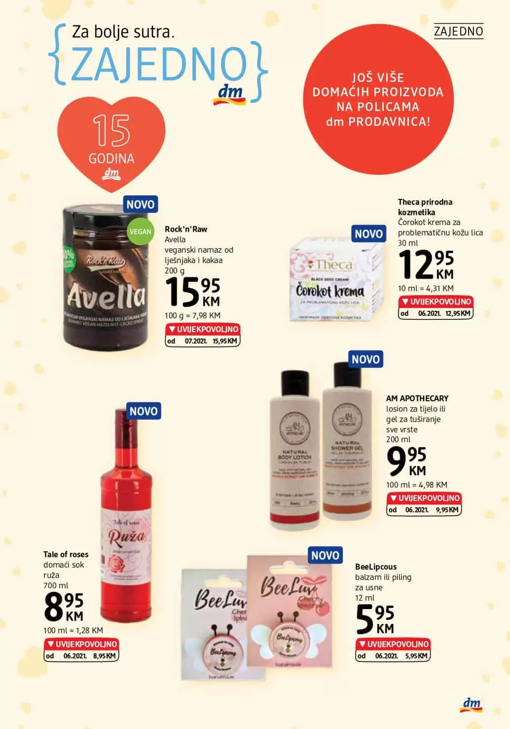 dm-akcijski-katalog cm cosmetic market. bingo. konzum. amko.