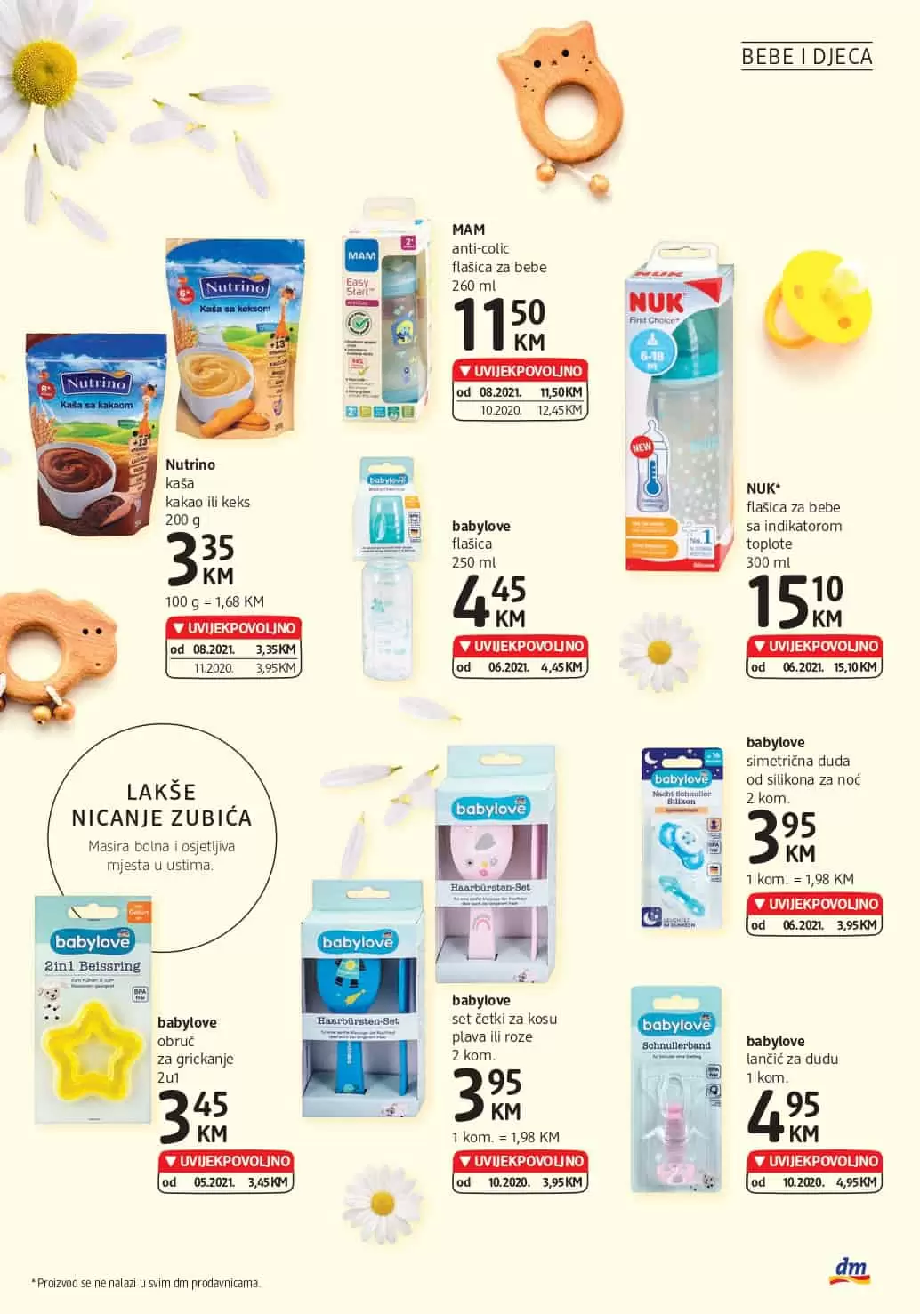 dm-akcijski-katalog cm cosmetic market. bingo. konzum. amko. 