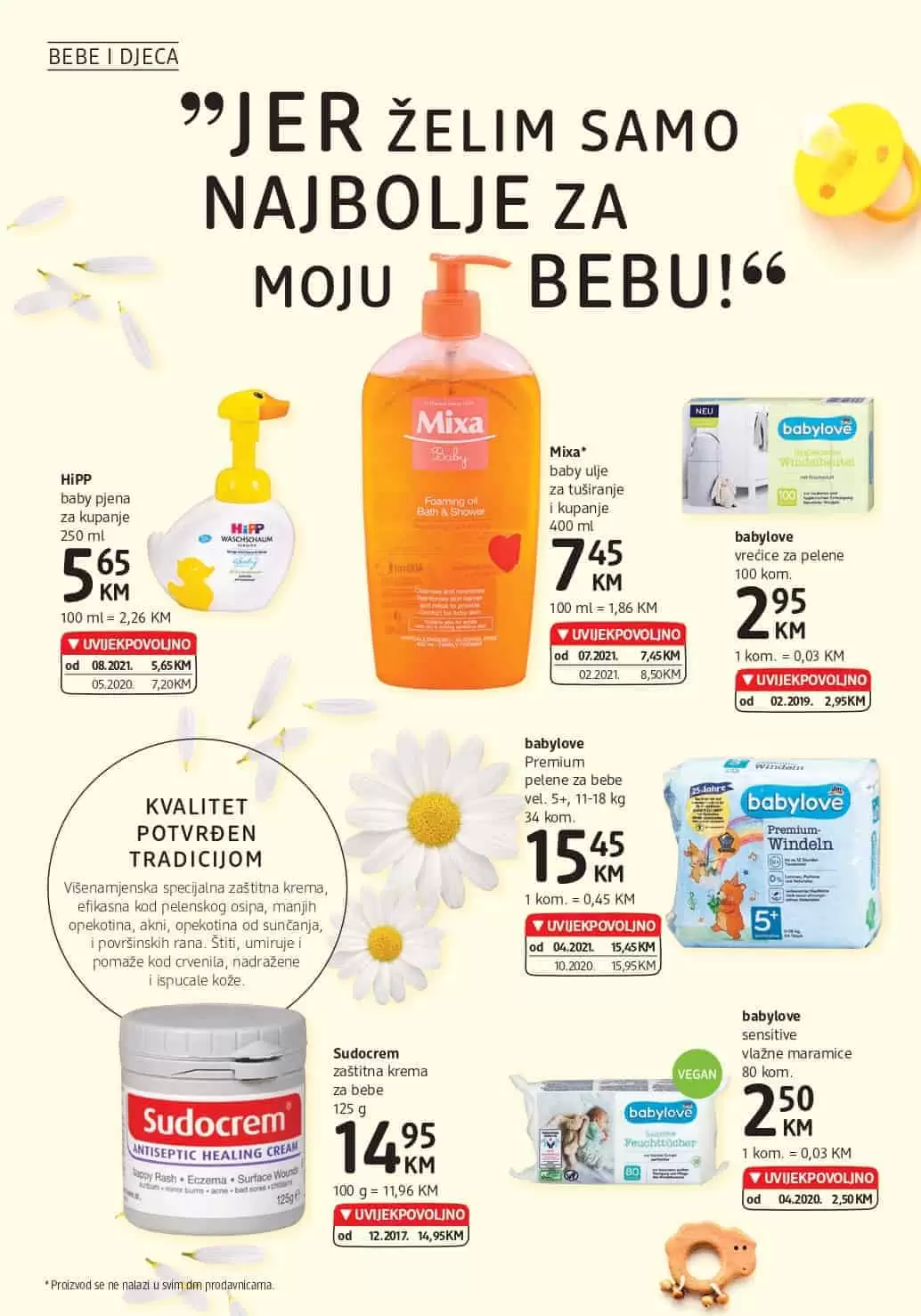 dm-akcijski-katalog cm cosmetic market. bingo. konzum. amko. 