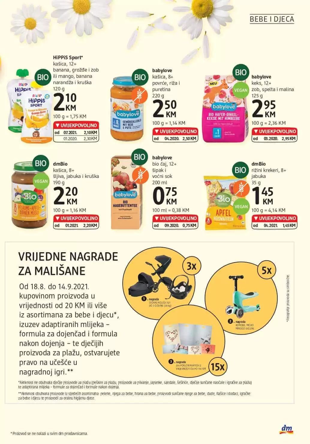 dm-akcijski-katalog cm cosmetic market. bingo. konzum. amko. 