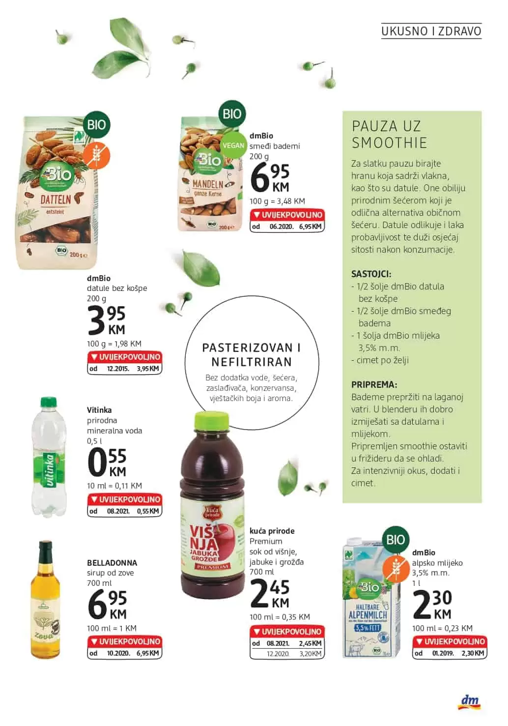 dm-akcijski-katalog cm cosmetic market. bingo. konzum. amko. 