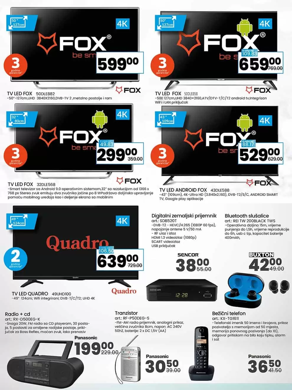 Fis TOP akcija. Fis snizenje. 