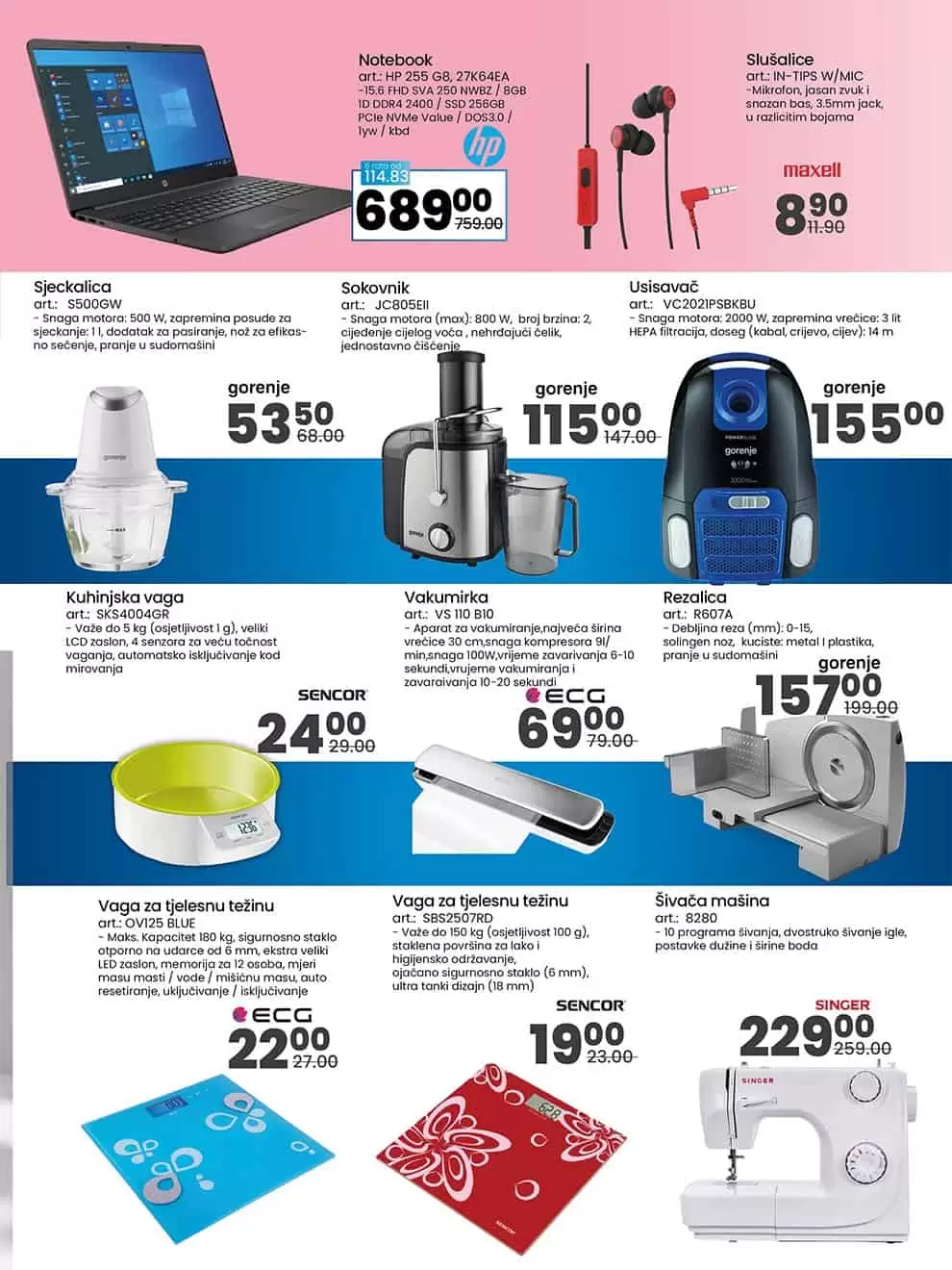 Fis TOP akcija. Fis snizenje. 