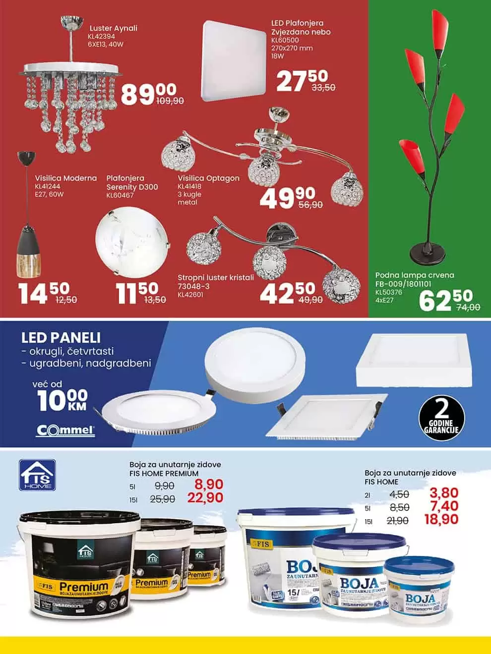 Fis akcijski katalog. snizenje. akcija. popust. snizeno.