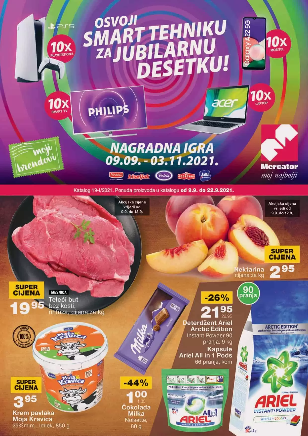 mercator kataloska akcija. mercator snizenje. mercator lozionicka. 
