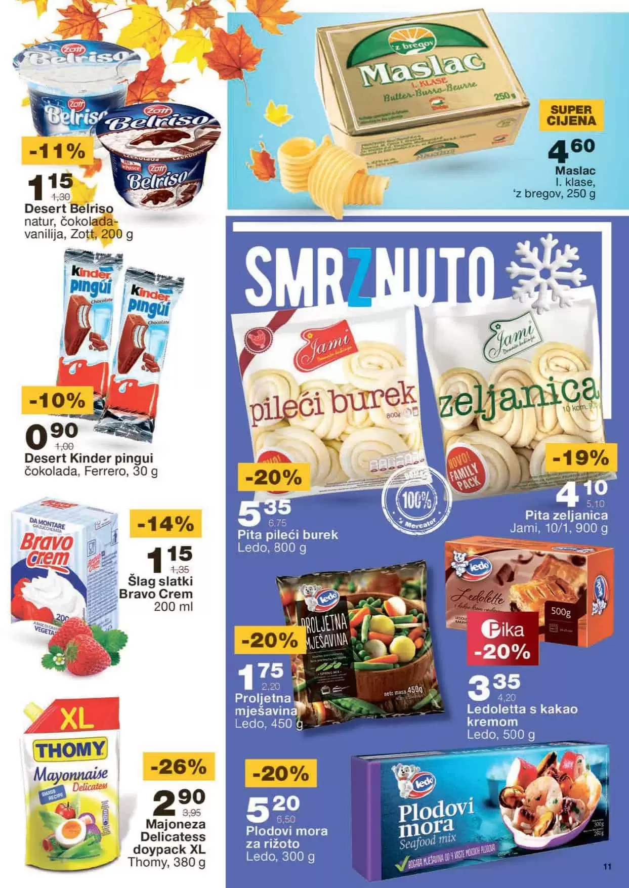 kinder milk snite, kinder cokolada