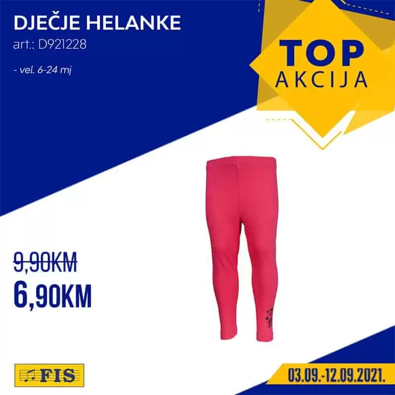 Fis TOP akcija. Fis snizenje. 