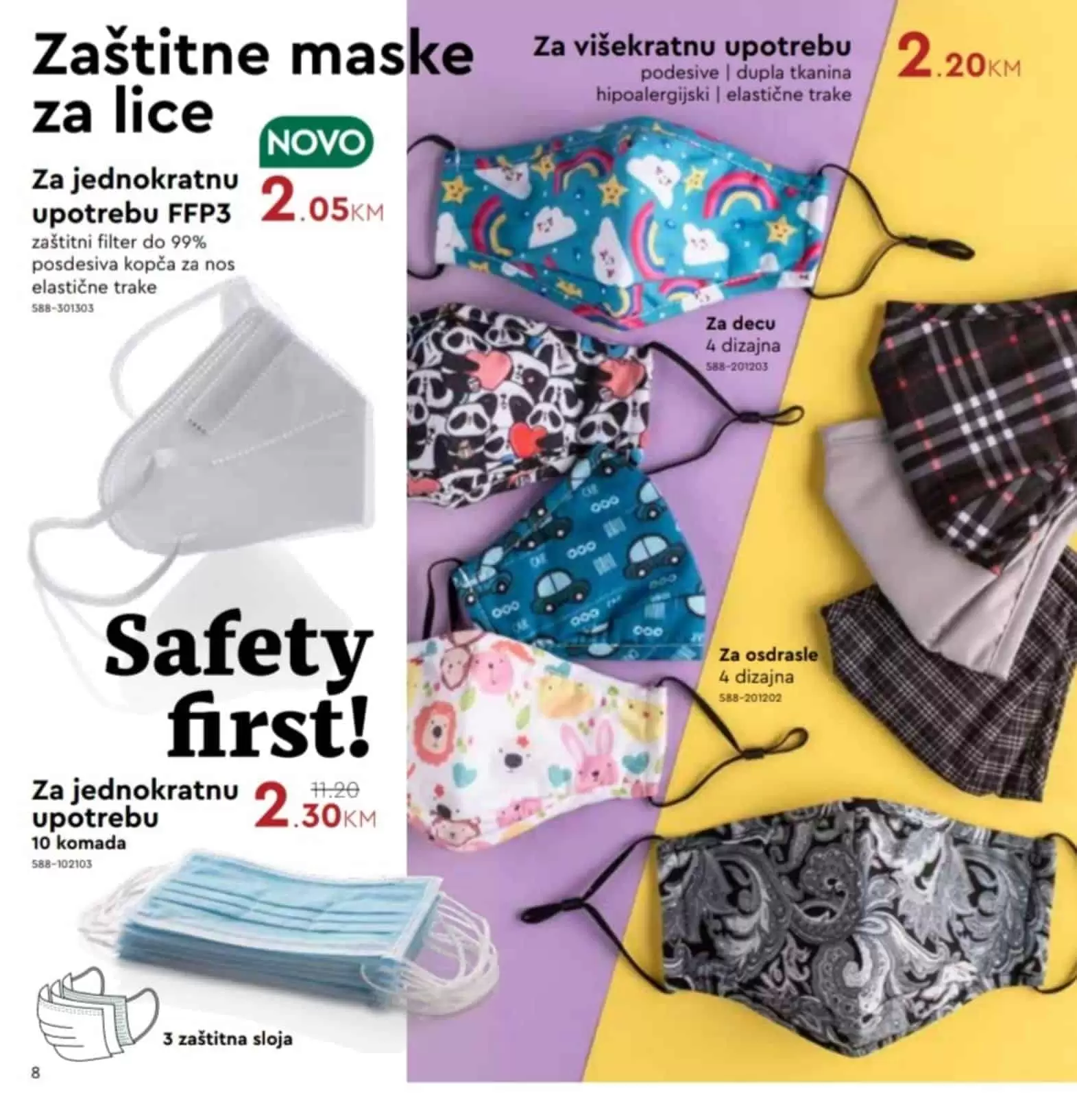 zastitne maske za lice 
